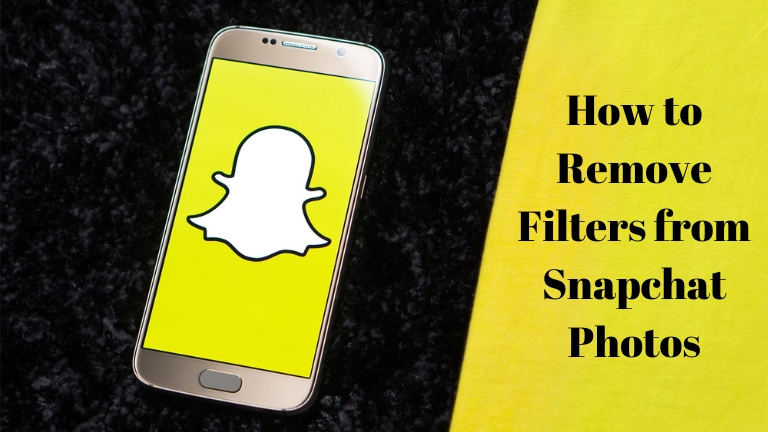 How to Remove Filters from Snapchat Photos