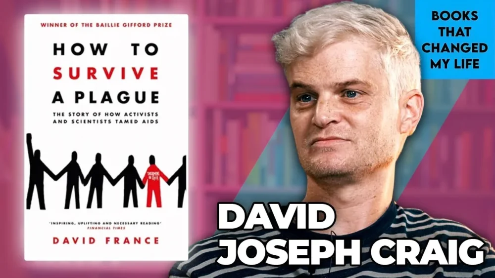 David Joseph Craig discussing How to Survive a Plague on Books That Changed My Life podcast