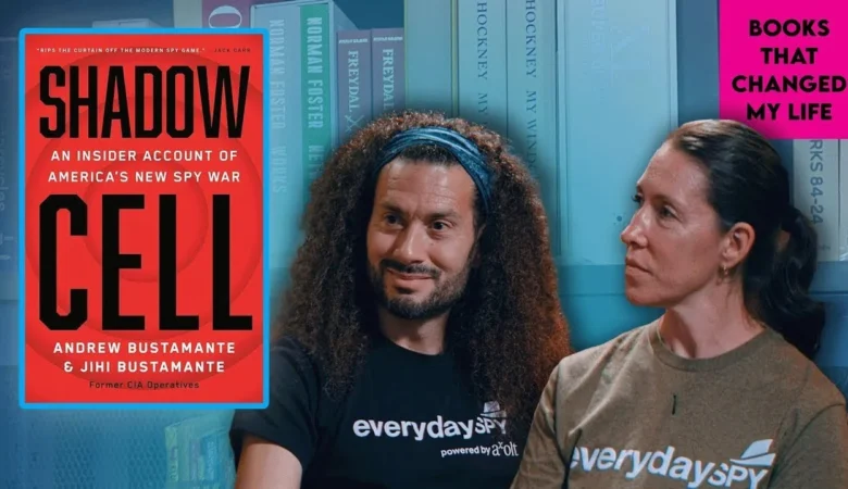 Andrew and Jihi Bustamante discussing Shadow Cell on Books That Changed My Life.