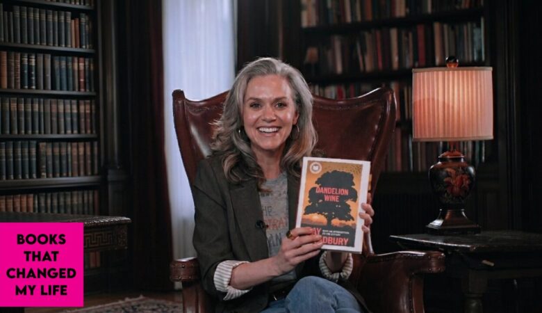 Hilarie Burton discussing Dandelion Wine by Ray Bradbury on Books That Changed My Life