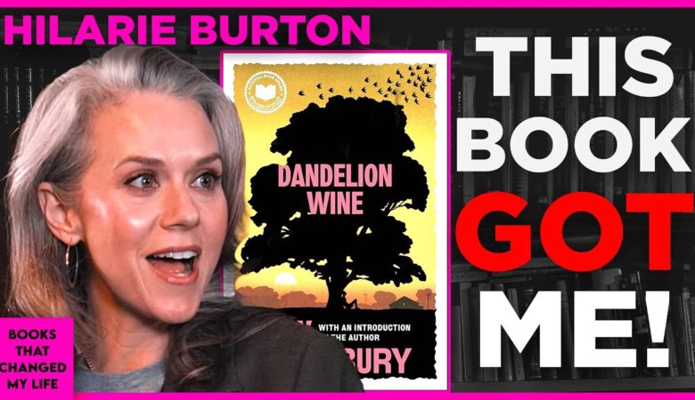actress Hilarie Burton reflecting on nostalgia gratitude and the magic of everyday moments through Bradbury