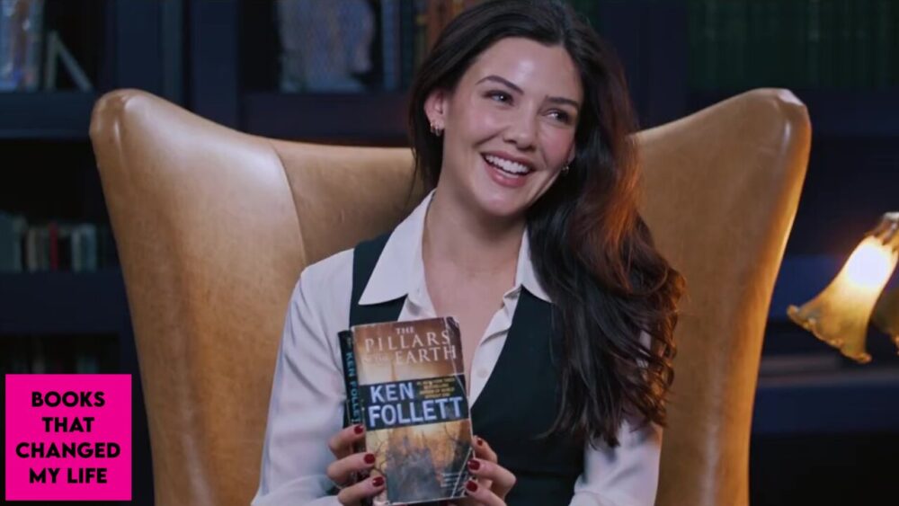 actress Danielle Campbell reflecting on resilience power and human nature through Ken Follett's epic novel