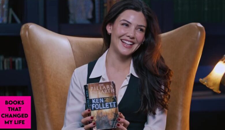 actress Danielle Campbell reflecting on resilience power and human nature through Ken Follett's epic novel