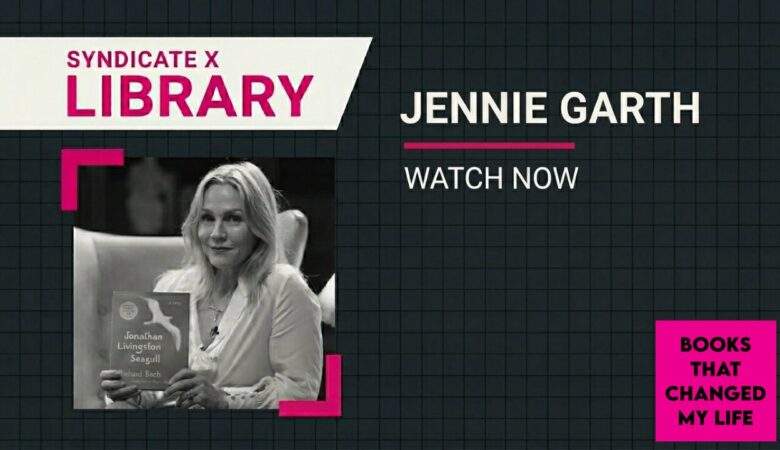 actress Jennie Garth reflecting on radical acceptance self-trust and personal rebellion through literature