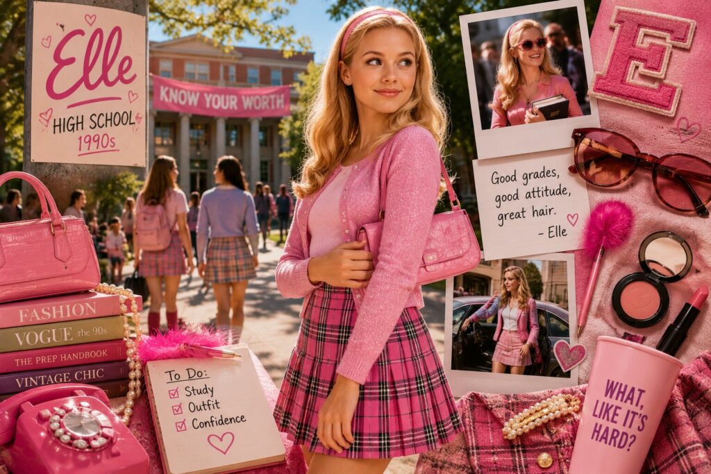 hyper-feminine 90s prep style trend returning in summer 2026 with pleated skirts cardigans and pastel colors