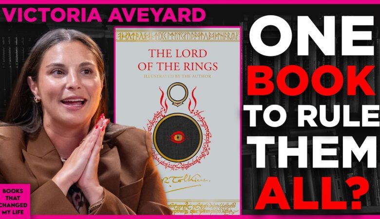 bestselling author Victoria Aveyard reflecting on world-building and creative discipline through Tolkien's trilogy