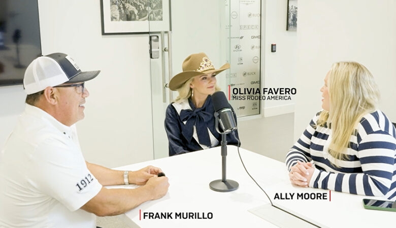 Frank Murillo and Ally Moore interview Miss Rodeo America 2026 Olivia Favero