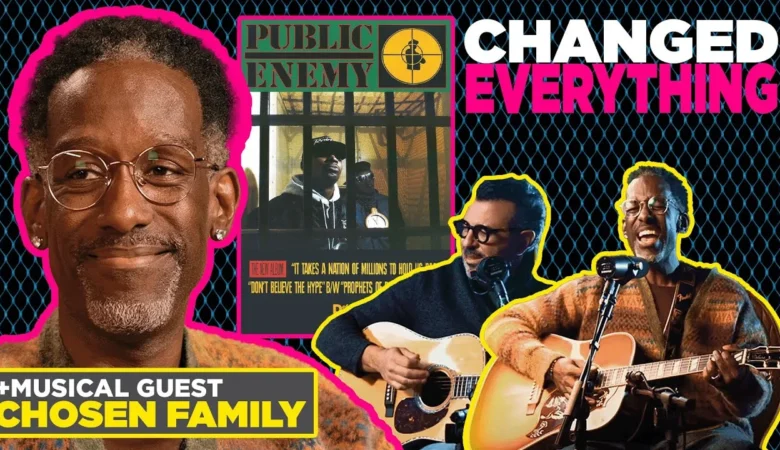 Chosen Family live performance promo with Public Enemy album artwork. Shawn Stockman interview